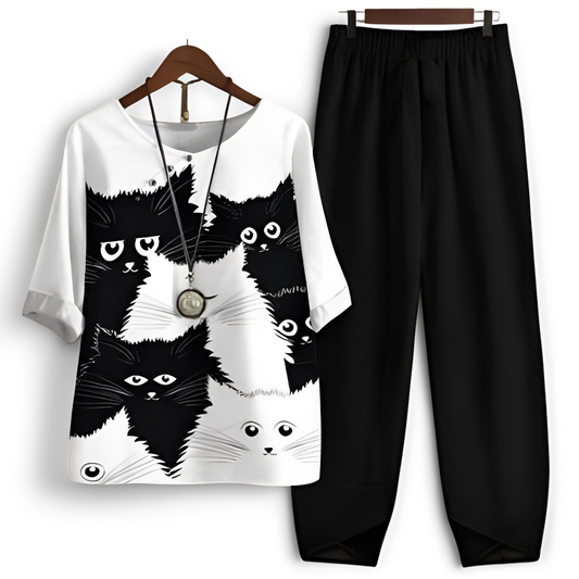 Racheal - Set floral lejer pentru femei