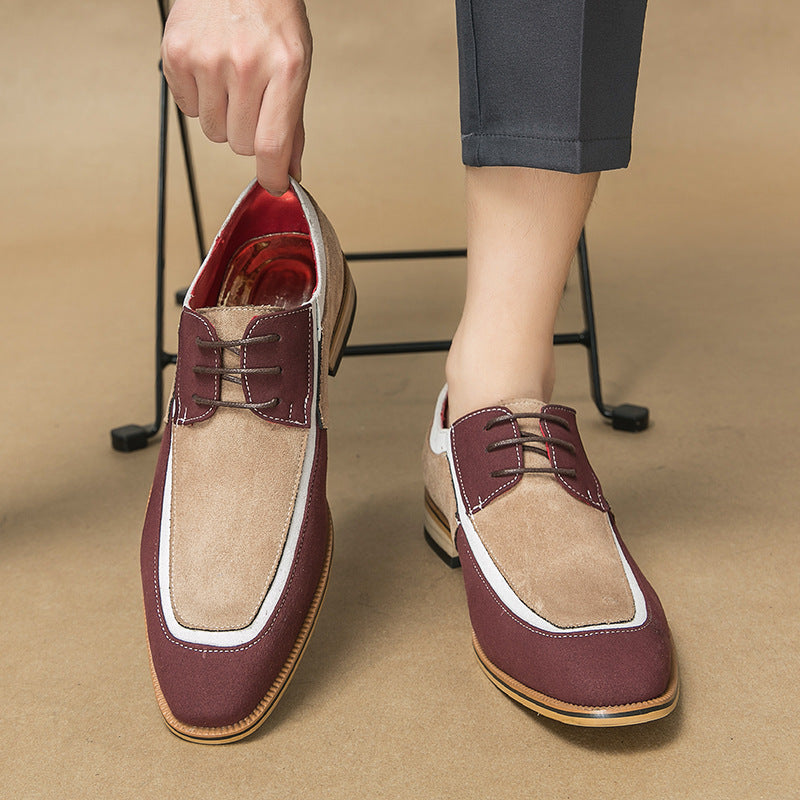 Allen - Pantofi stilați din piele întoarsă pentru bărbați