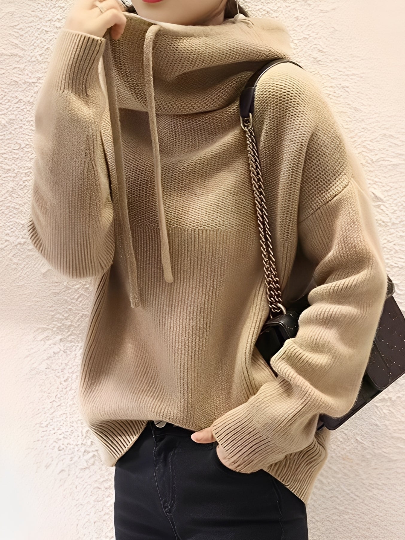 Mercia - Hanorac modern cu glugă pentru femei