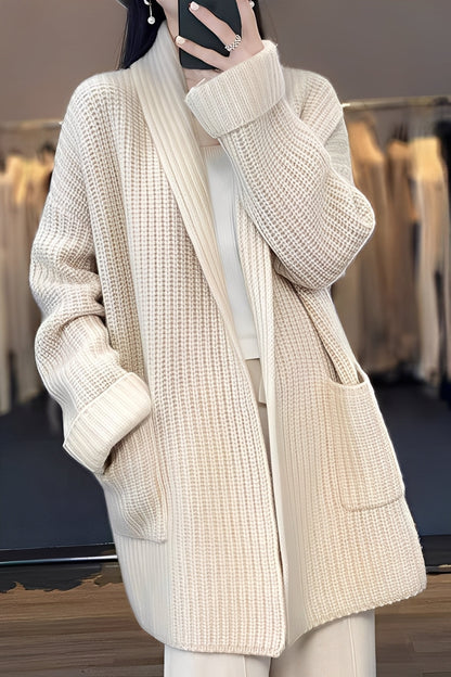 Suzanna - Cardigan lung elegant pentru dame