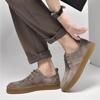 Riordan - Stil sneaker din piele întoarsă pentru bărbați