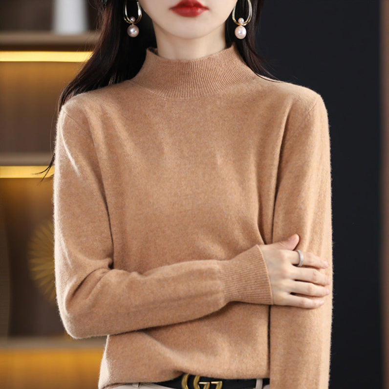 Gwenda - Pulover lejer de lână pentru femei