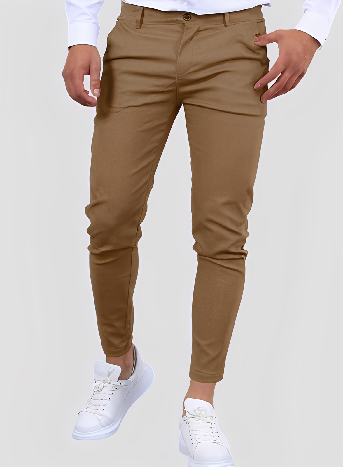 Reynard - Formale, elastice pantaloni skinny pentru bărbați