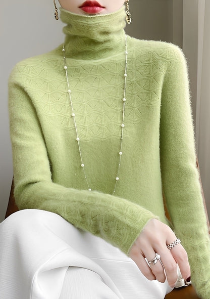 Michaela - Pulover cu guler înalt, moale și elegant pentru femei