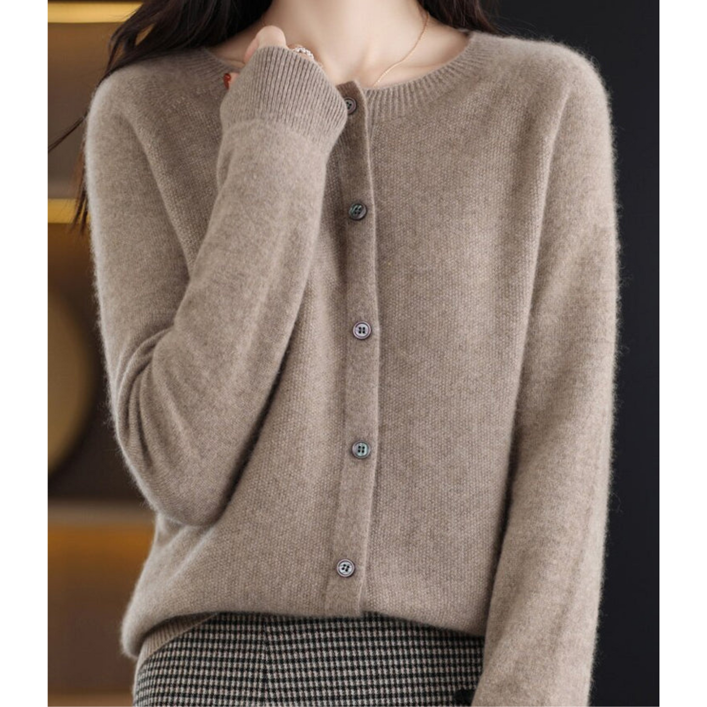 Aubry – Cardigan moale din lână fină