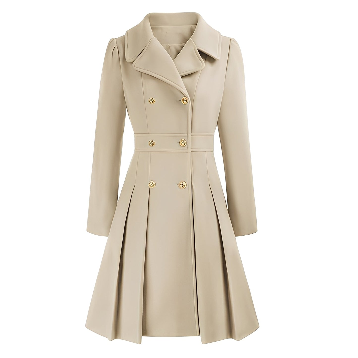 Audrey - Trench-coat feminin ajustabil