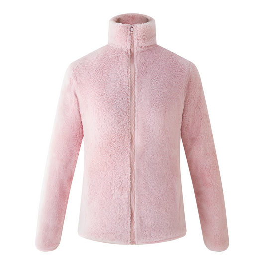 Alexis - Vestă stilată din fleece cu fermoar frontal pentru femei