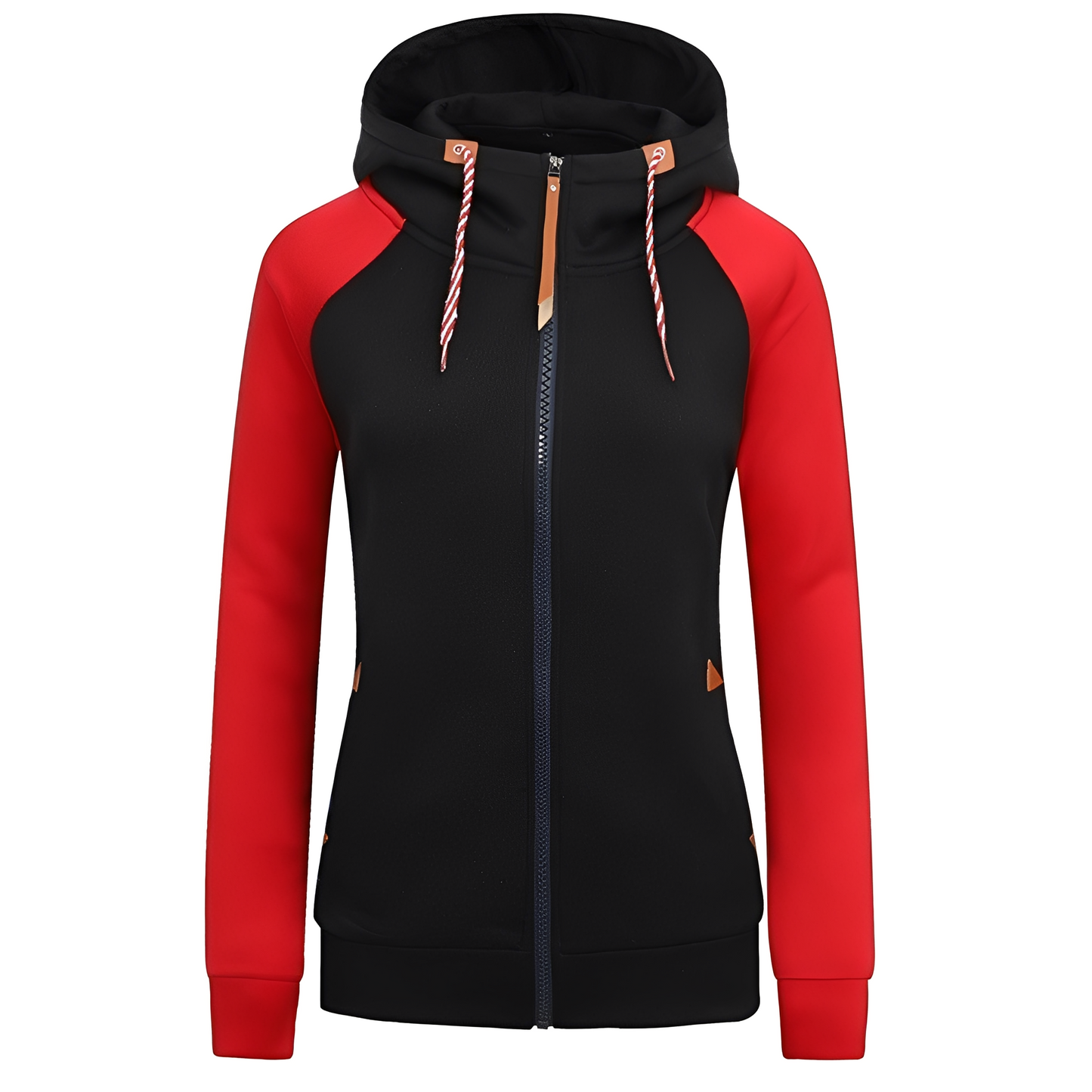 Elinor - Hanorac confortabil cu fermoar pentru femei