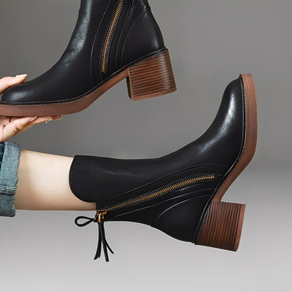 Pamella - Clasice ghete din piele pentru femei