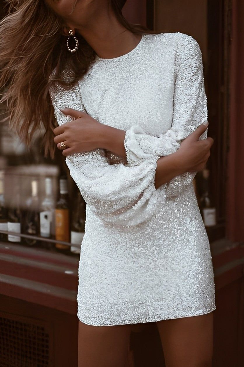 Cheyanne - Rochie bodycon elegantă și sclipitoare pentru dame