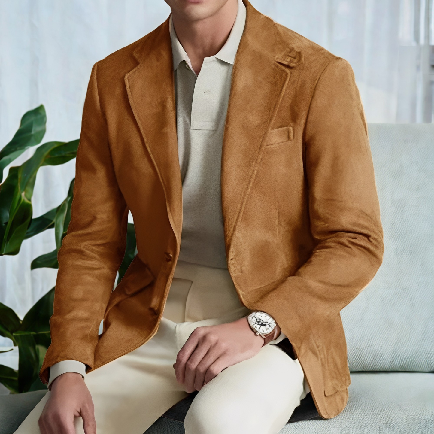 Daniel - Sacou formal cu dublu rând de nasturi pentru bărbați