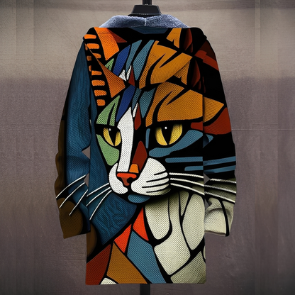 Antonny - Jachetă cu imprimeu artistic pentru bărbați