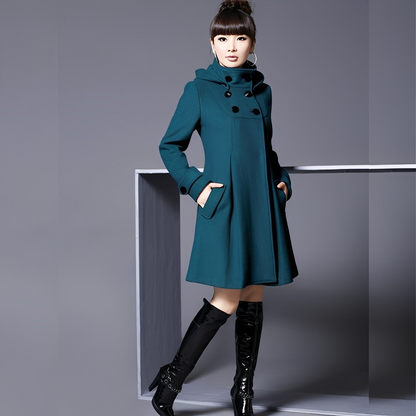 Perrine - Sacou stilat cu buzunare laterale pentru femei