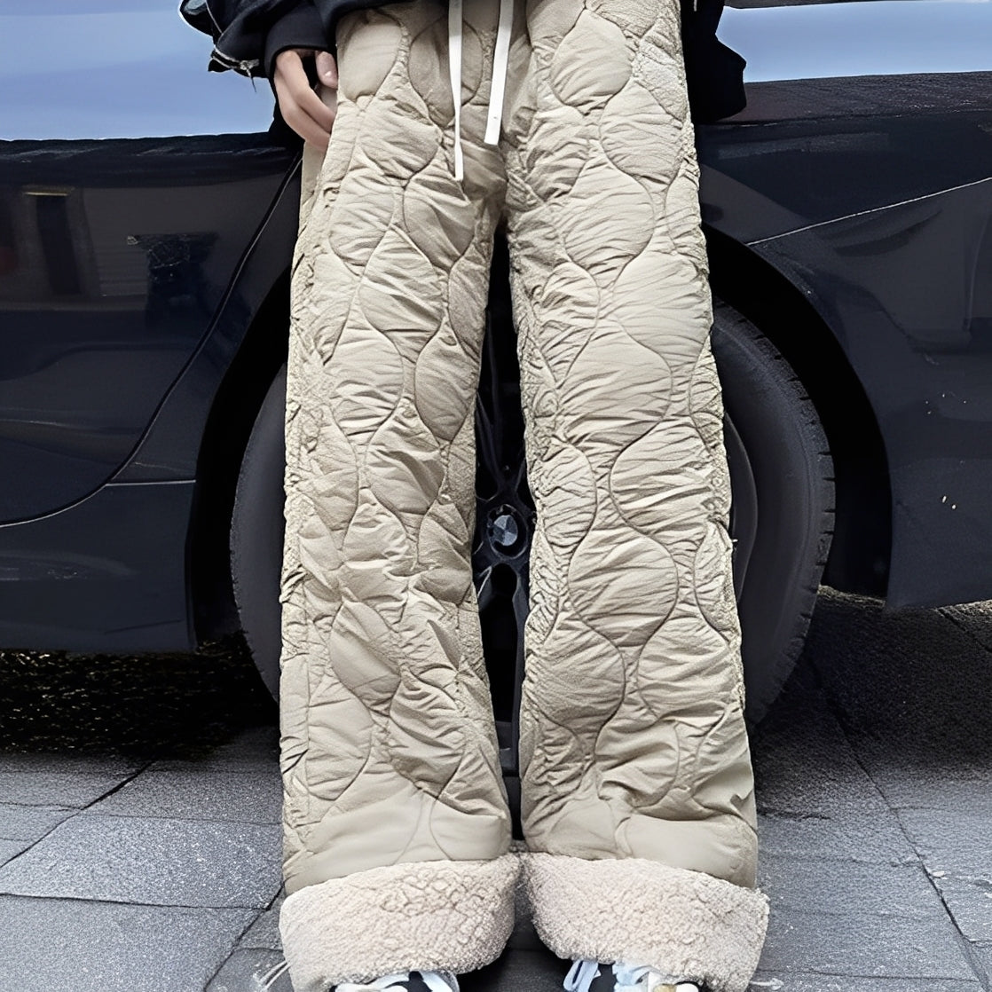 Charles - Pantaloni fleece captu?i?i calduros pentru barba?i