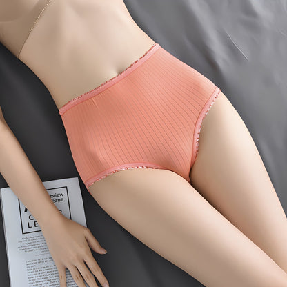 Jodie - Lenjerie intimă simplă cu talie înaltă pentru femei