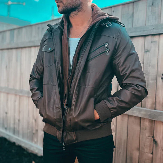 Dominic – Geacă Moto Urban Style în Ecopiele