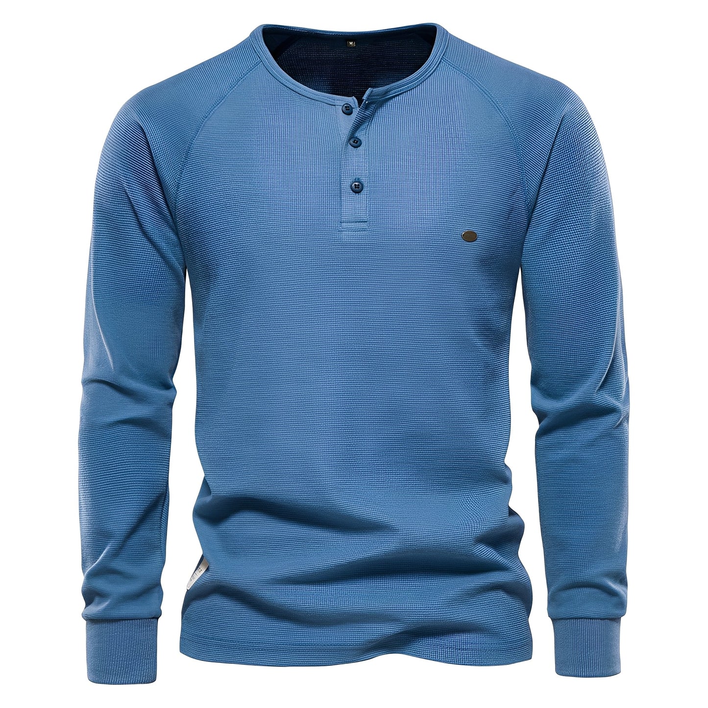 Joachim - Cămașă bărbătească cu mâneci lungi din țesătură texturată