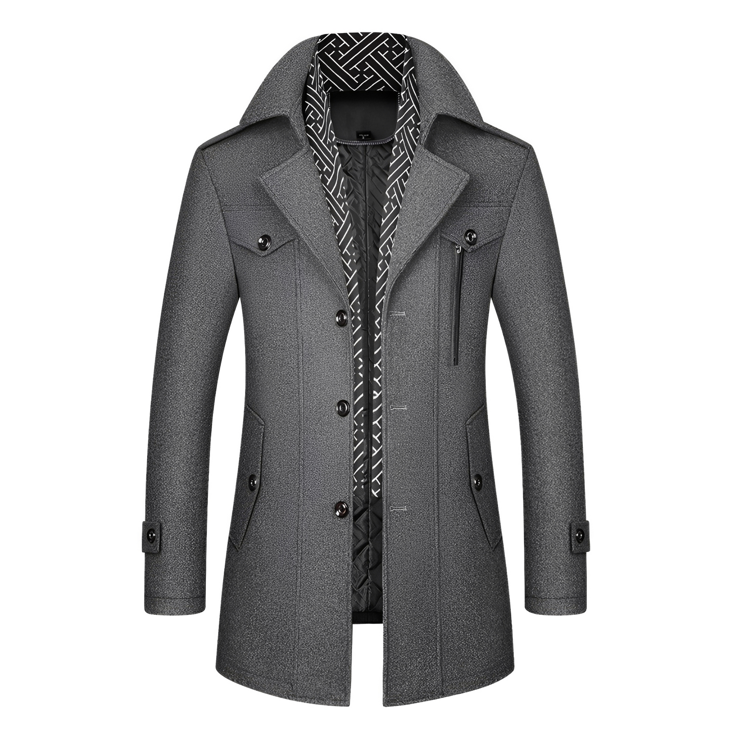 Ronny - Manta retro cu mai multe buzunare pentru bărbați