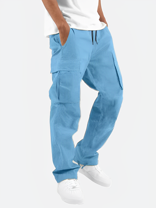 Melville - Pantaloni cargo de vară lejeri pentru bărbați