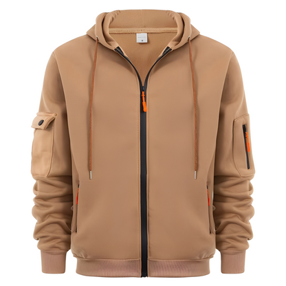 Randall - Jachetă cu glugă stilată pentru bărbați