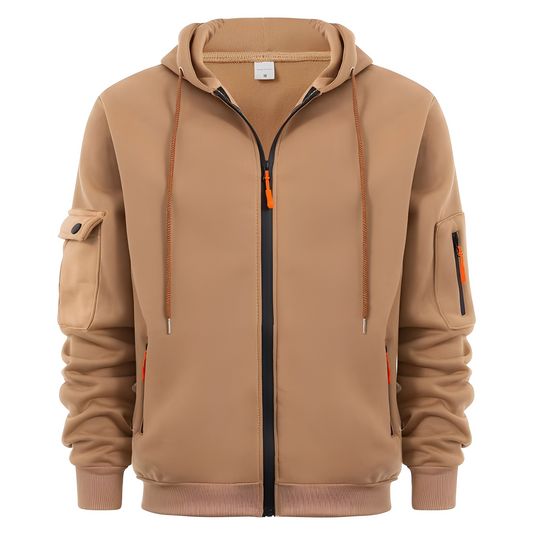 Randall - Jachetă cu glugă stilată pentru bărbați