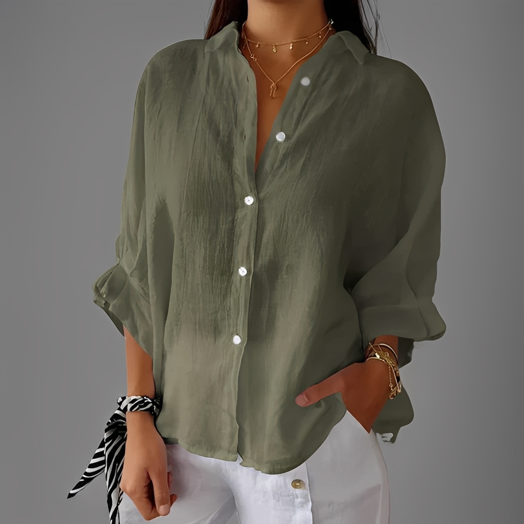 Antoinete - Bluză rafinată cu mâneci lungi pentru femei