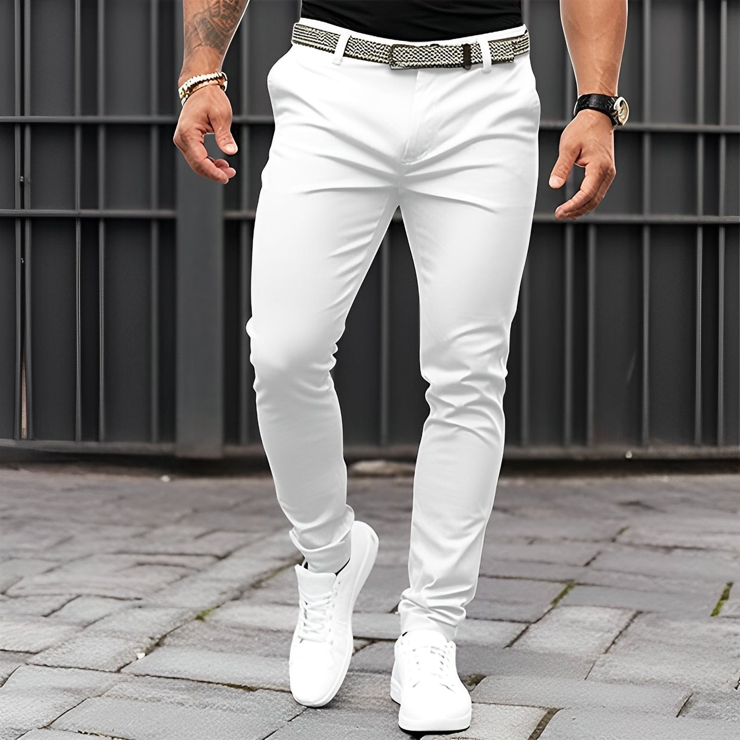 Jaron - Stil, pantaloni casual slim-fit pentru bărbați