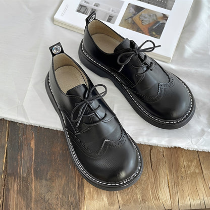 Vanessa - Clasice pantofi Oxford din piele pentru dame