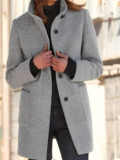 Julissa - Pelerină călduroasă de iarnă pentru femei, cu buzunar