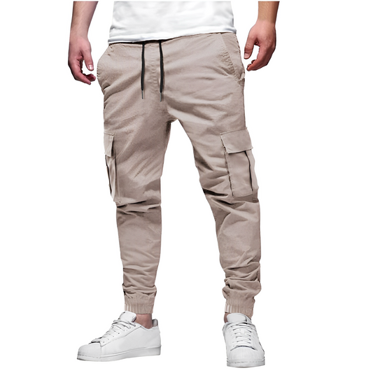 Dederick - Pantaloni Cargo Stilati pentru Bărbați