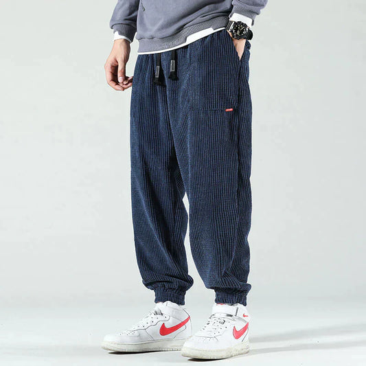 Sean – Pantaloni în Corduroy Rafinați