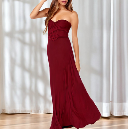 Octavia - Rochie elegantă petrecută cu guler pentru femei