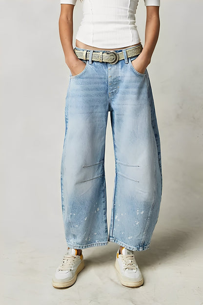 Jocelyn - Blugi lejeri cu croială largă pentru femei