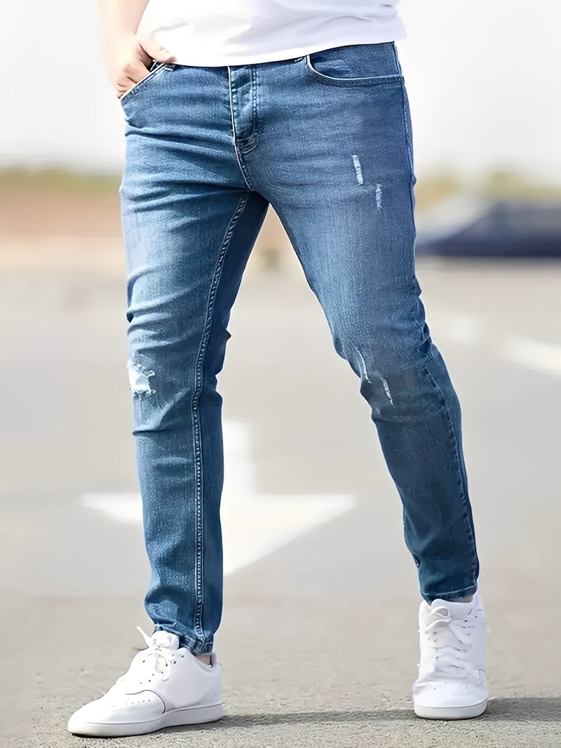 Jenson - Stiluri Skinny Jeans cu Rupere pentru Bărbați