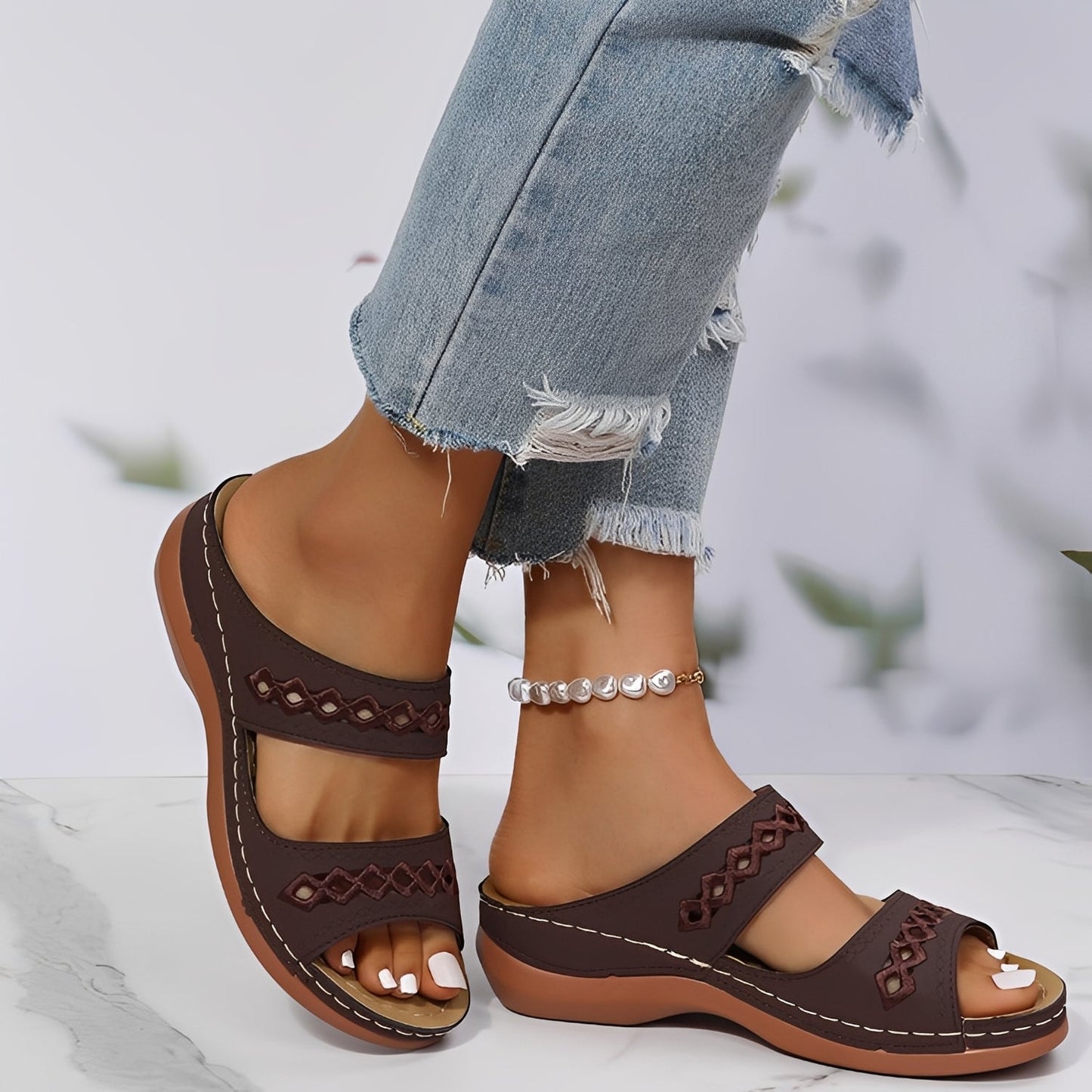 Barblaine - Sandale ortopedice confortabile pentru femei