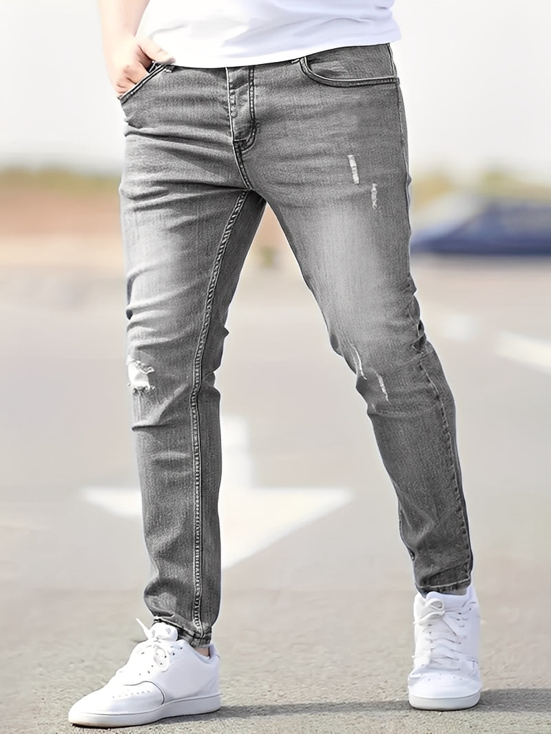 Jenson - Stiluri Skinny Jeans cu Rupere pentru Bărbați
