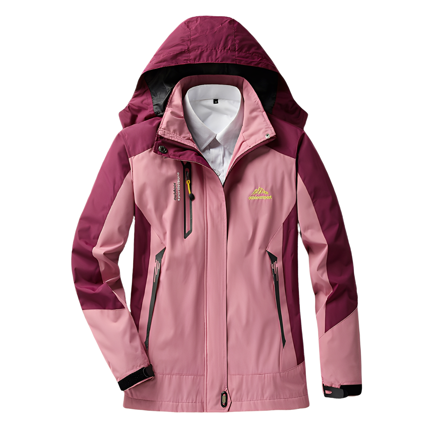 Rudolph - Jachetă casuală, caldă cu glugă pentru bărbați