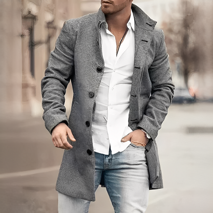 Donald - Trench-coat de iarnă modern pentru bărbați