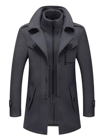 Philip - Trenci modern cu buzunare pentru bărbați