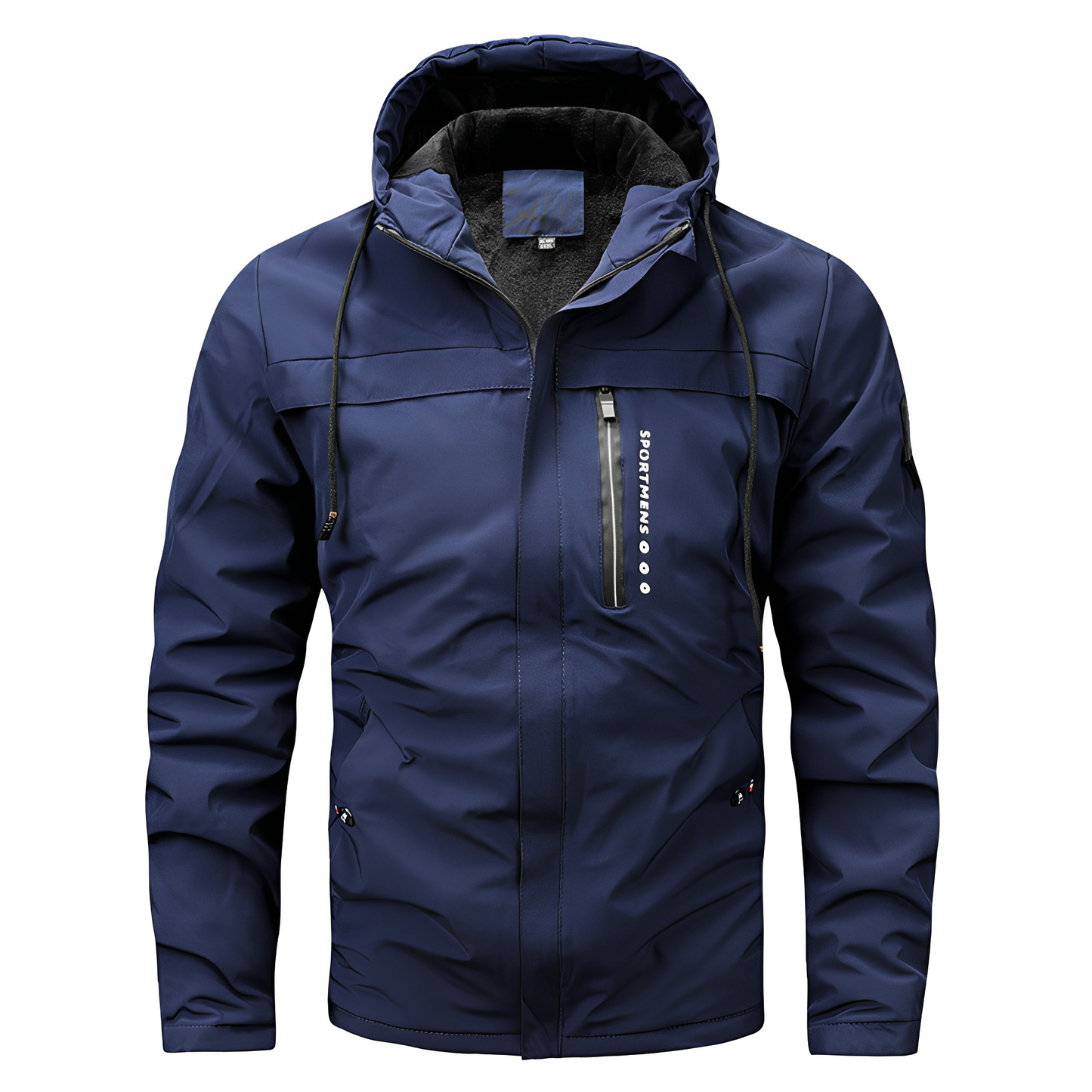 Karl - Jachetă versatilă din fleece cu glugă pentru bărbați