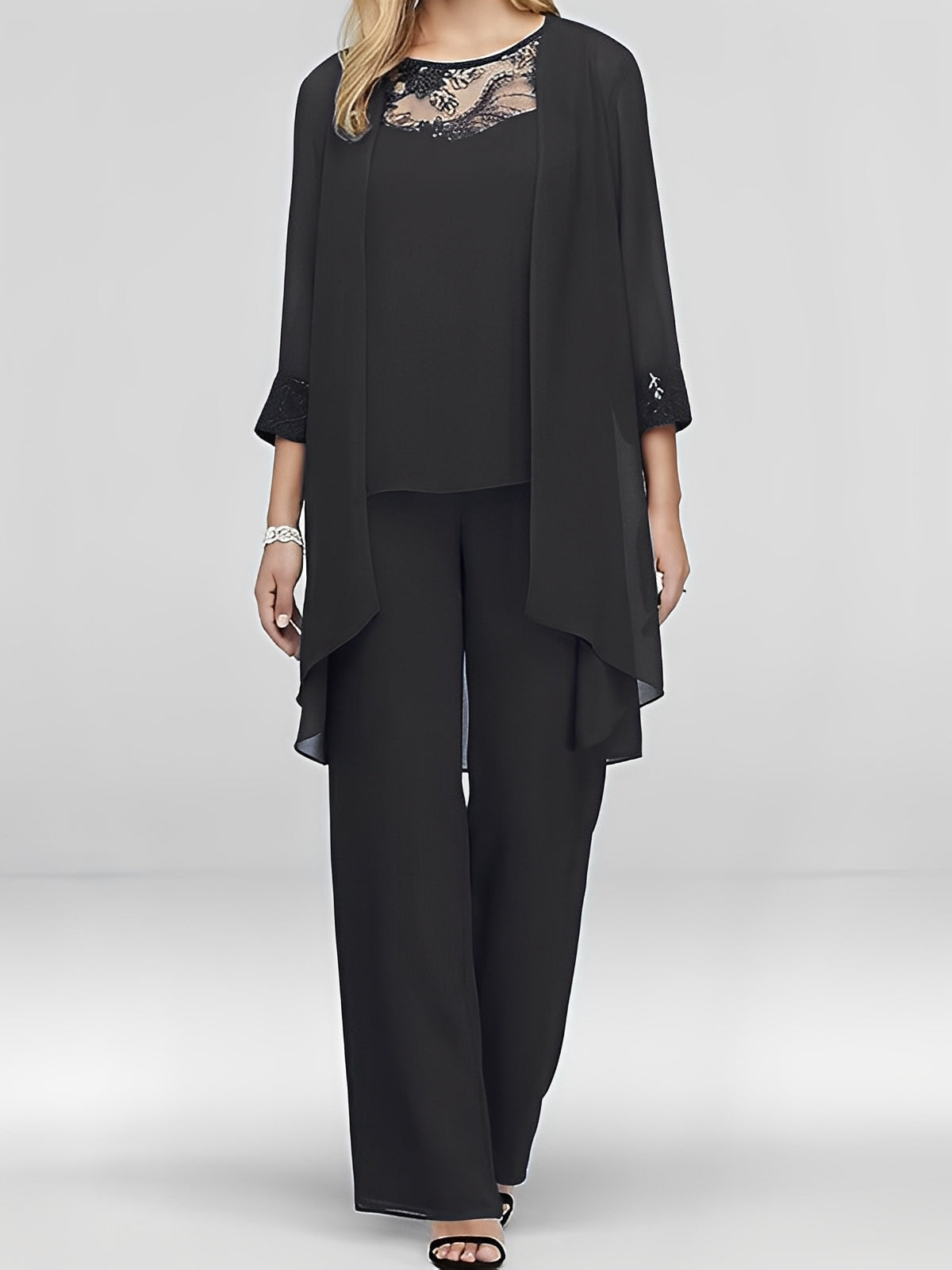 Nathalie - Set elegant de trei piese pentru femei