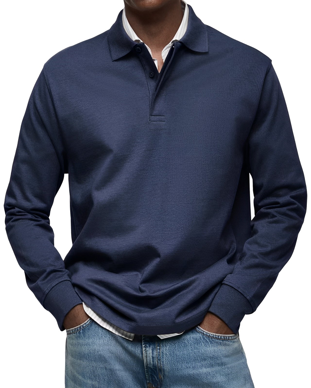 Willis - Pulover elegant cu nasturi pentru bărbați