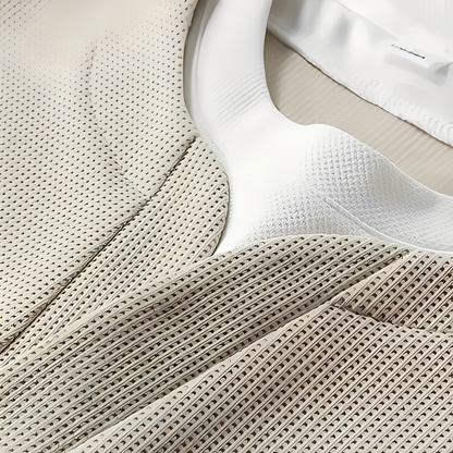 Dayton - Pulover stilat, modern cu model vafă pentru bărbați