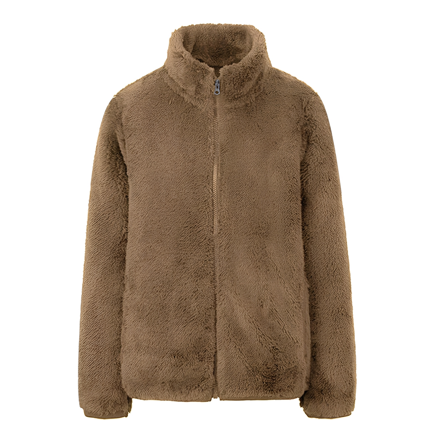 Alexis - Vestă stilată din fleece cu fermoar frontal pentru femei