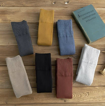 Stephany - Ciorapi termo groși din frotir pentru femei
