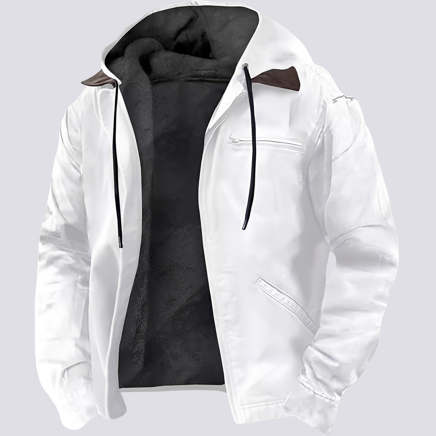 Harris - Jachetă căptușită cu glugă pentru bărbați, croială lejeră