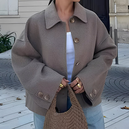 Patricia - Jachetă stilată cu rever lejer pentru femei