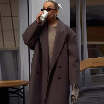 Veronica - Manta lungă elegantă, lejeră pentru dame