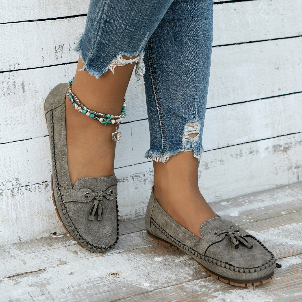 Megan - Confortabil pantof ortopedic plat pentru femei