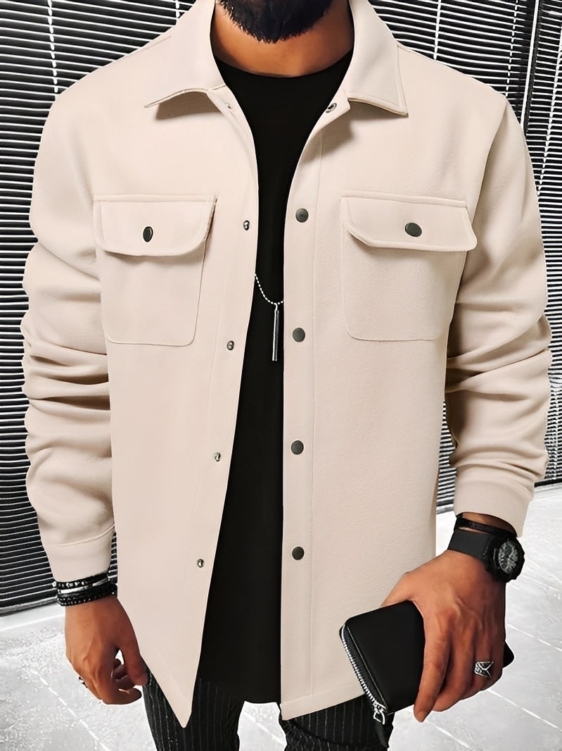 Francis - Jachetă casuală cu carouri și buzunare pentru bărbați